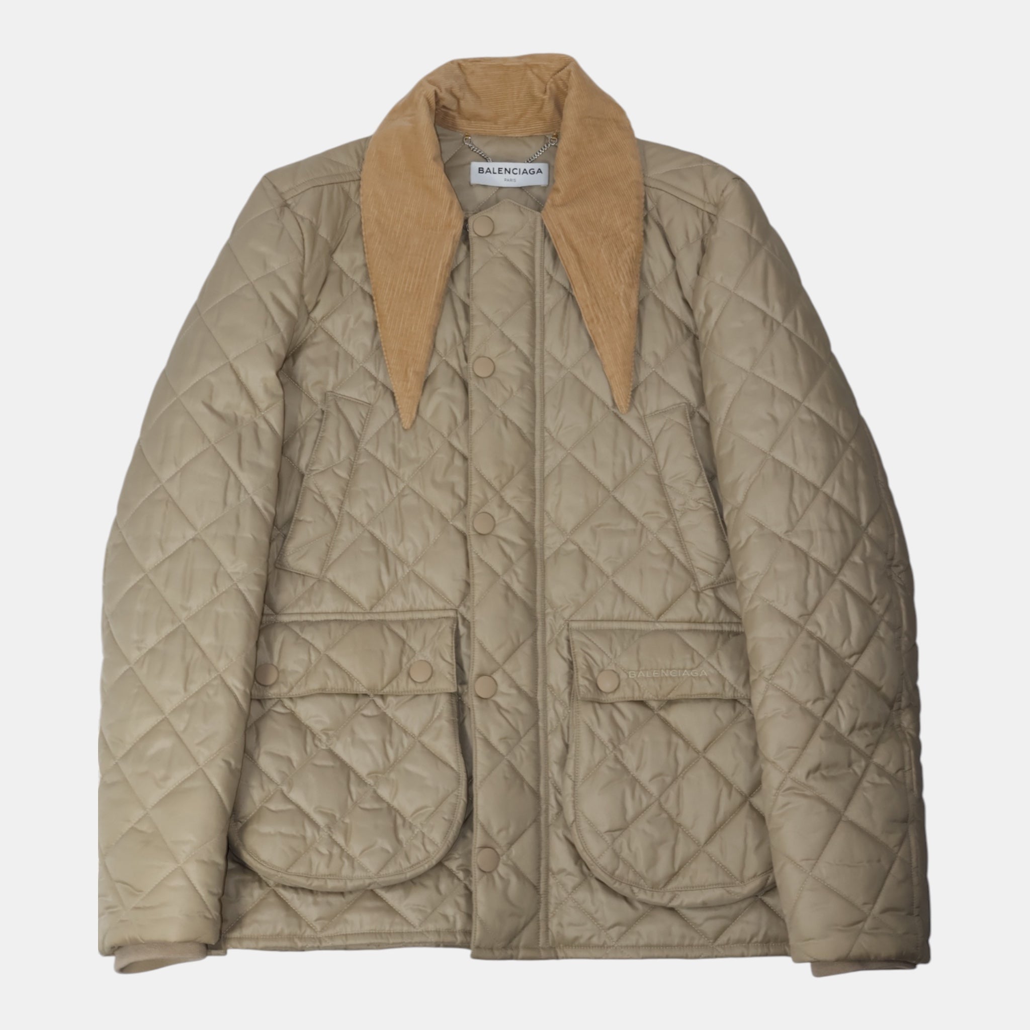 Balenciaga Scarf Knot Hunter Jacket (F36) - Good - Balenciaga - from the ss17 to aw21 archives