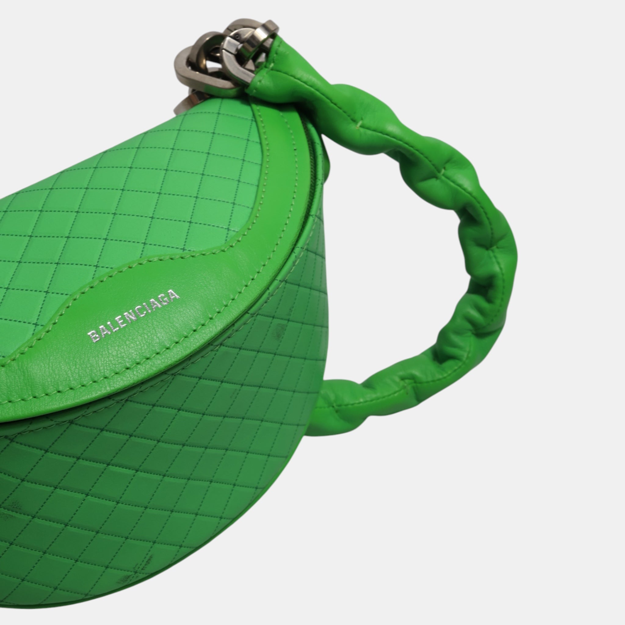 Balenciaga Souvenirs XXS Belt Bag Neon Green - Brand New Good - Balenciaga - from the ss17 to aw21 archives