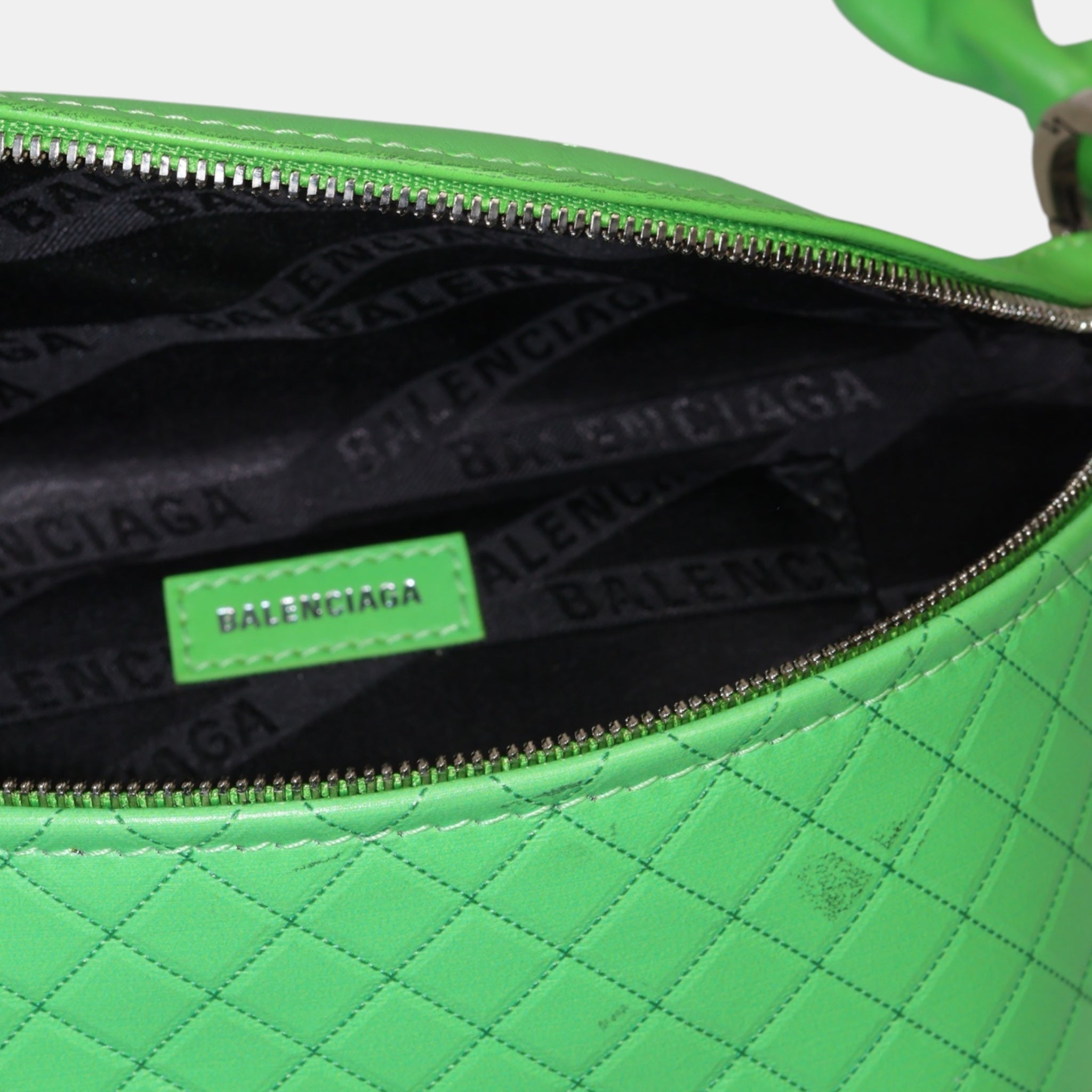 Balenciaga Souvenirs XXS Belt Bag Neon Green - Brand New Good - Balenciaga - from the ss17 to aw21 archives
