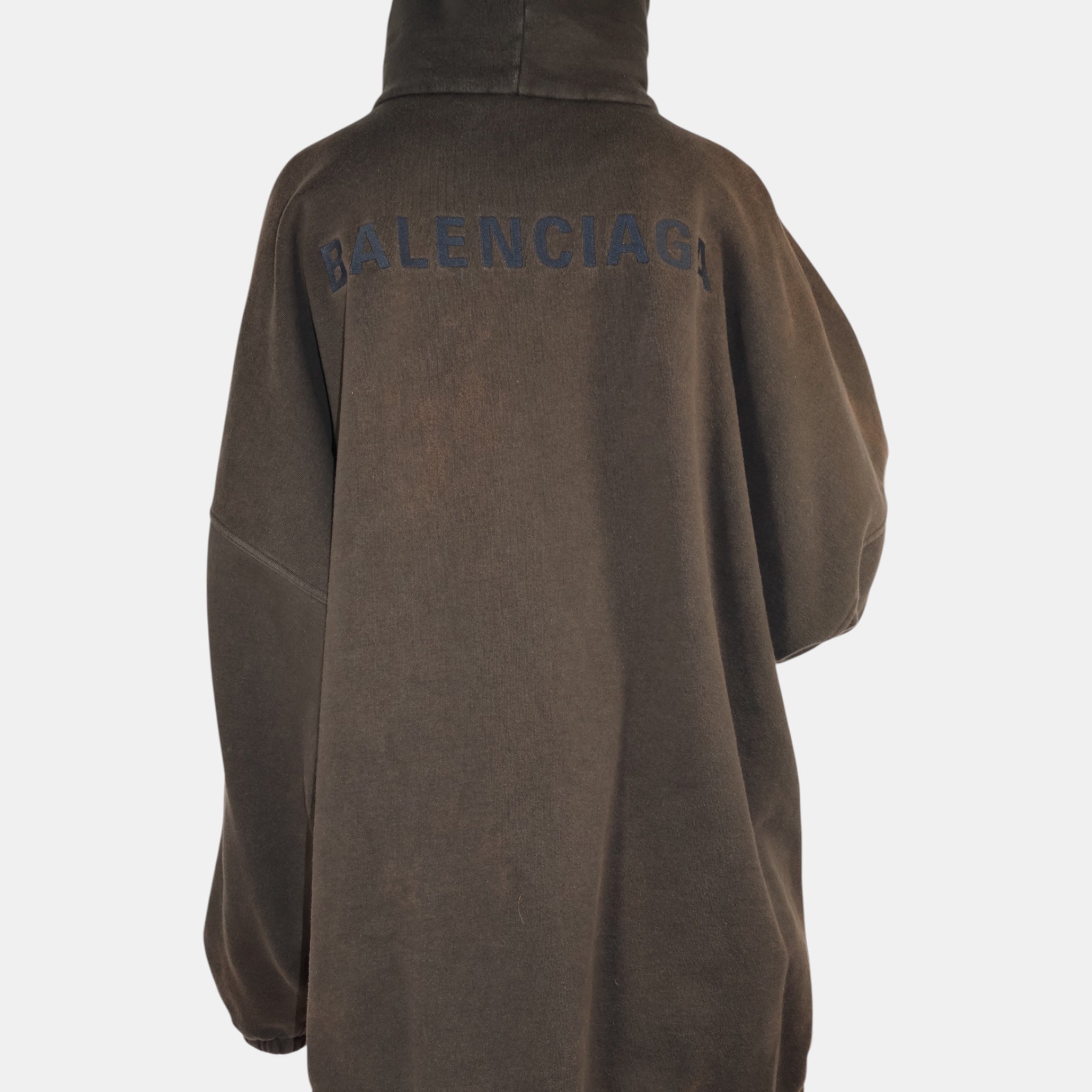 Balenciaga Sun-bleached Universal Flow Hoodie (S) - Pristine - Balenciaga - from the ss17 to aw21 archives