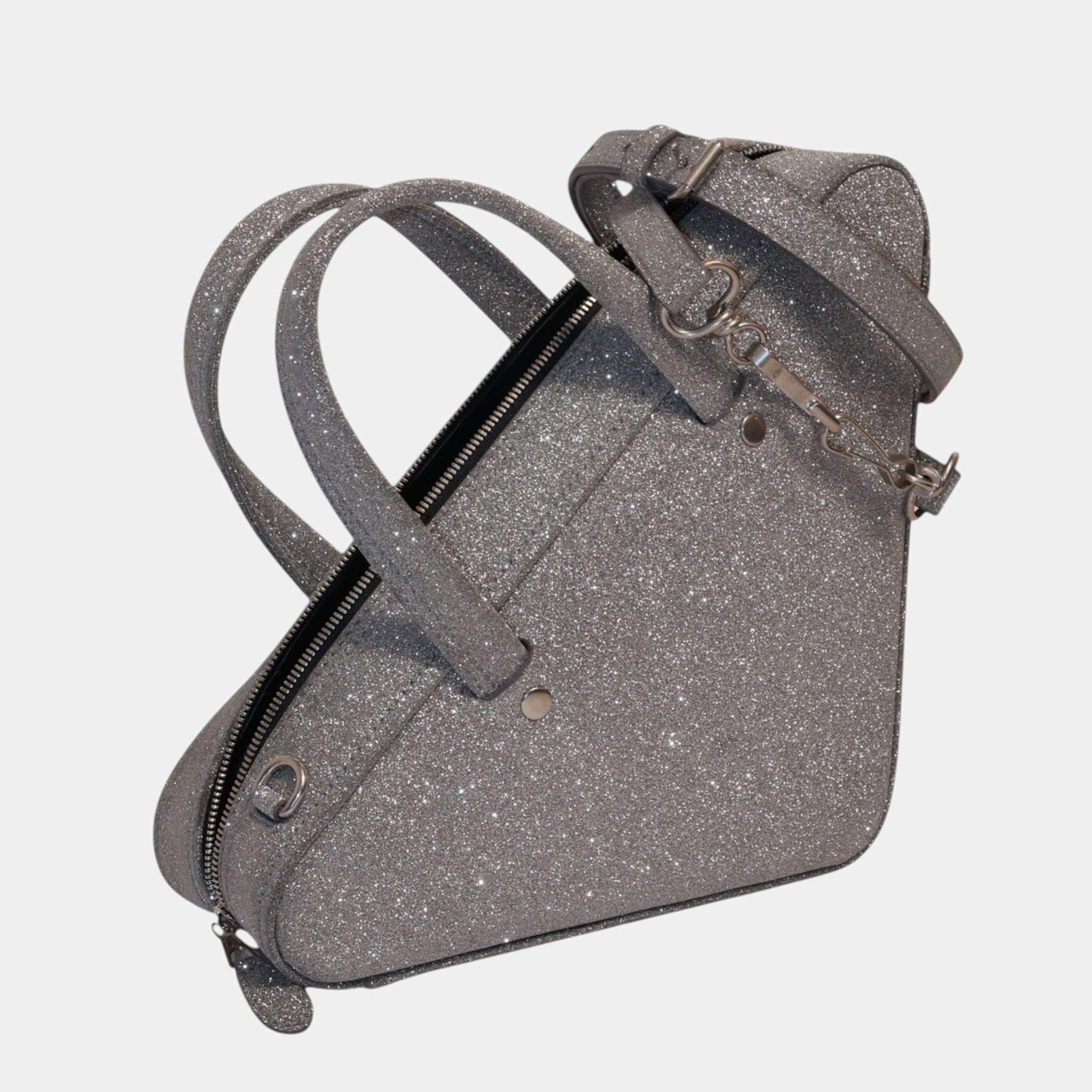 Balenciaga Triangle Duffle XS Glitter - Brand New - Balenciaga - from the ss17 to aw21 archives