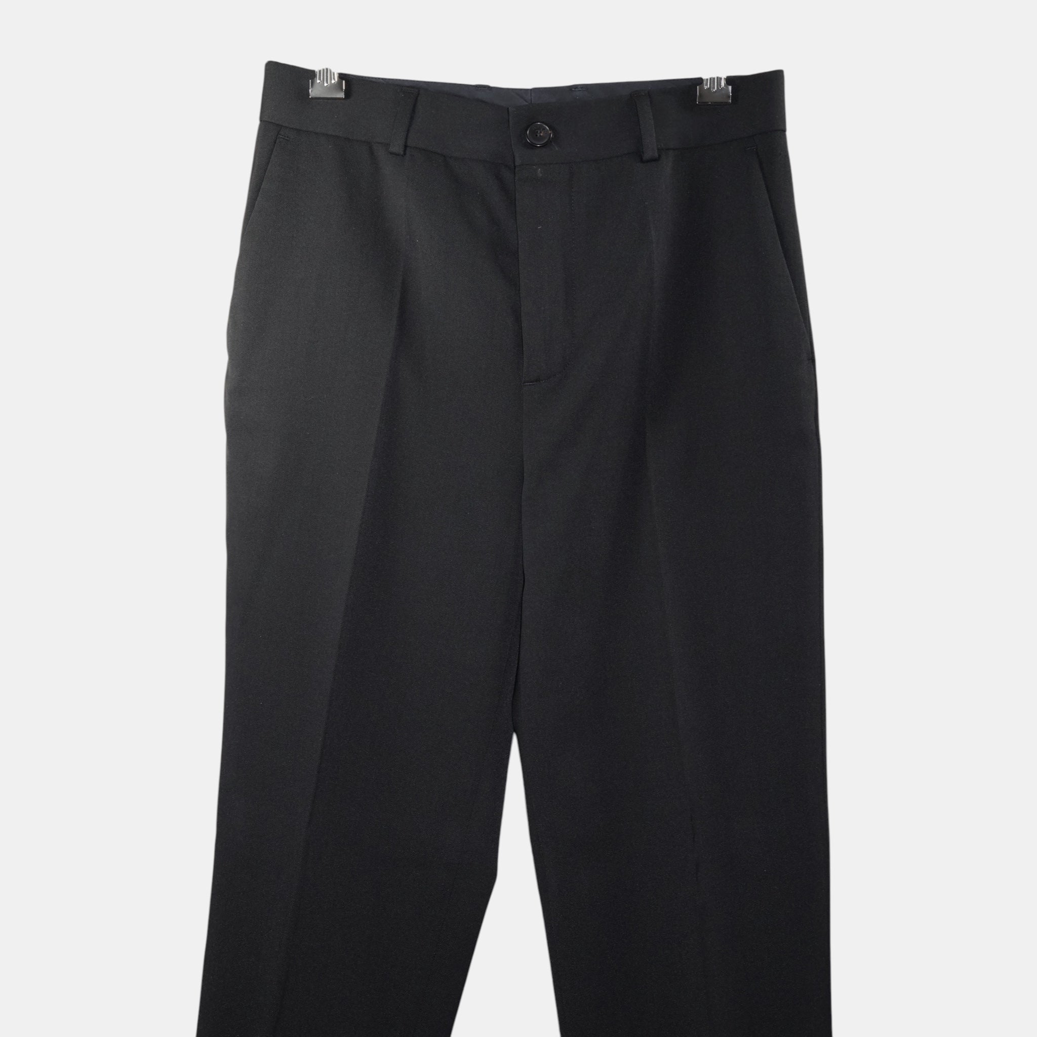 Balenciaga Wool Classic Tailored Trousers (F36) - Pristine - Balenciaga - from the ss17 to aw21 archives