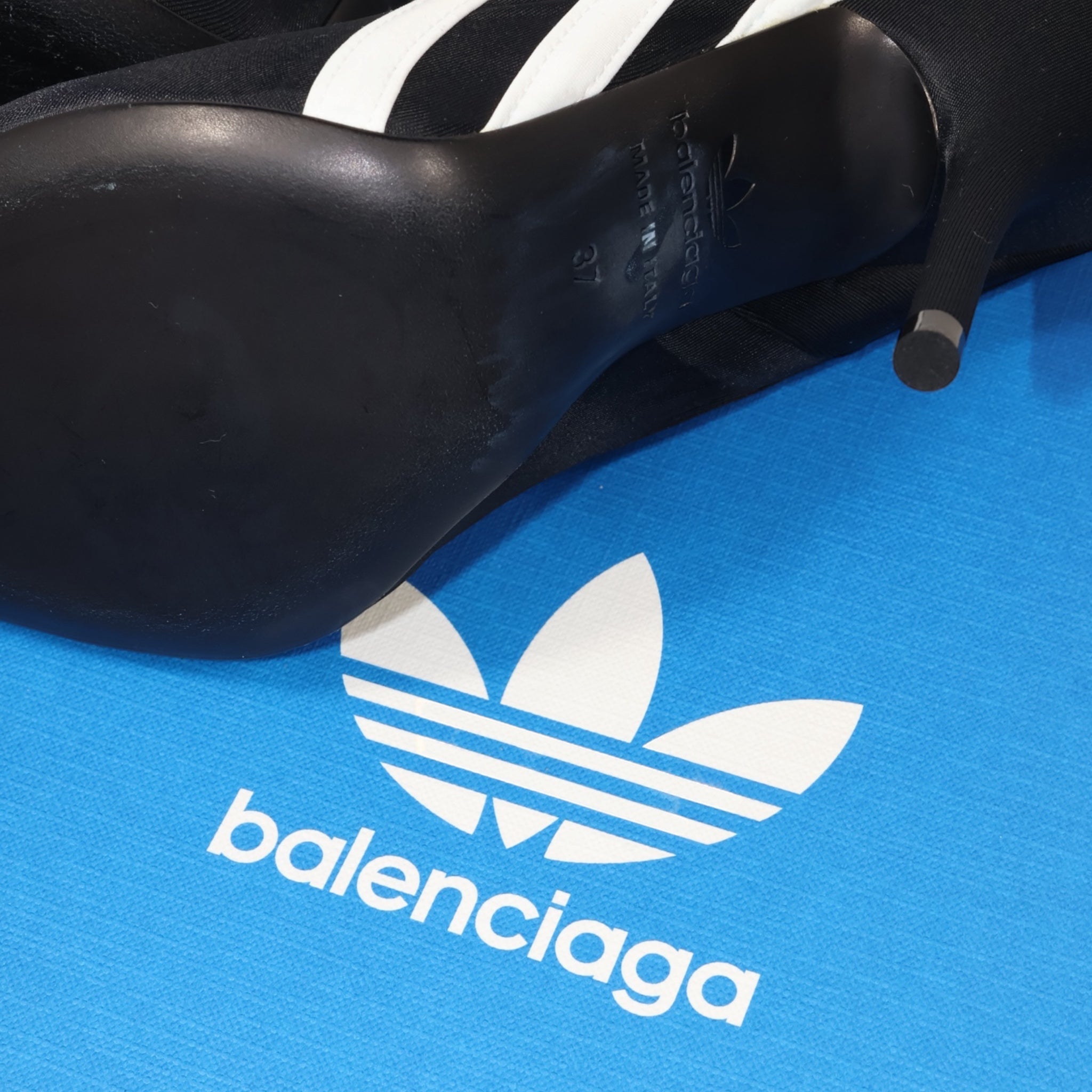 Balenciaga x adidas Knife Spandex Tight High Boots (EU37) - Brand New - Balenciaga - from the ss17 to aw21 archives