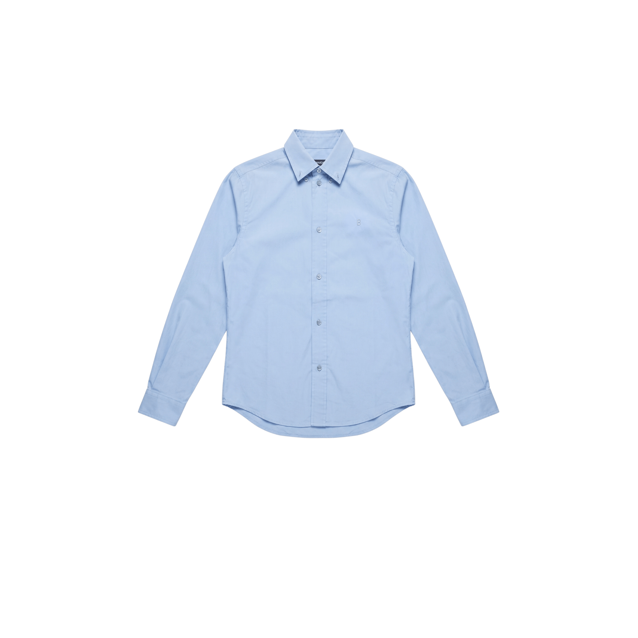 [Campaign] Balenciaga Blue Shrunk Shirt Washed Treatment (M37) - Brand New w/ Tags - Balenciaga - from the ss17 to aw21 archives