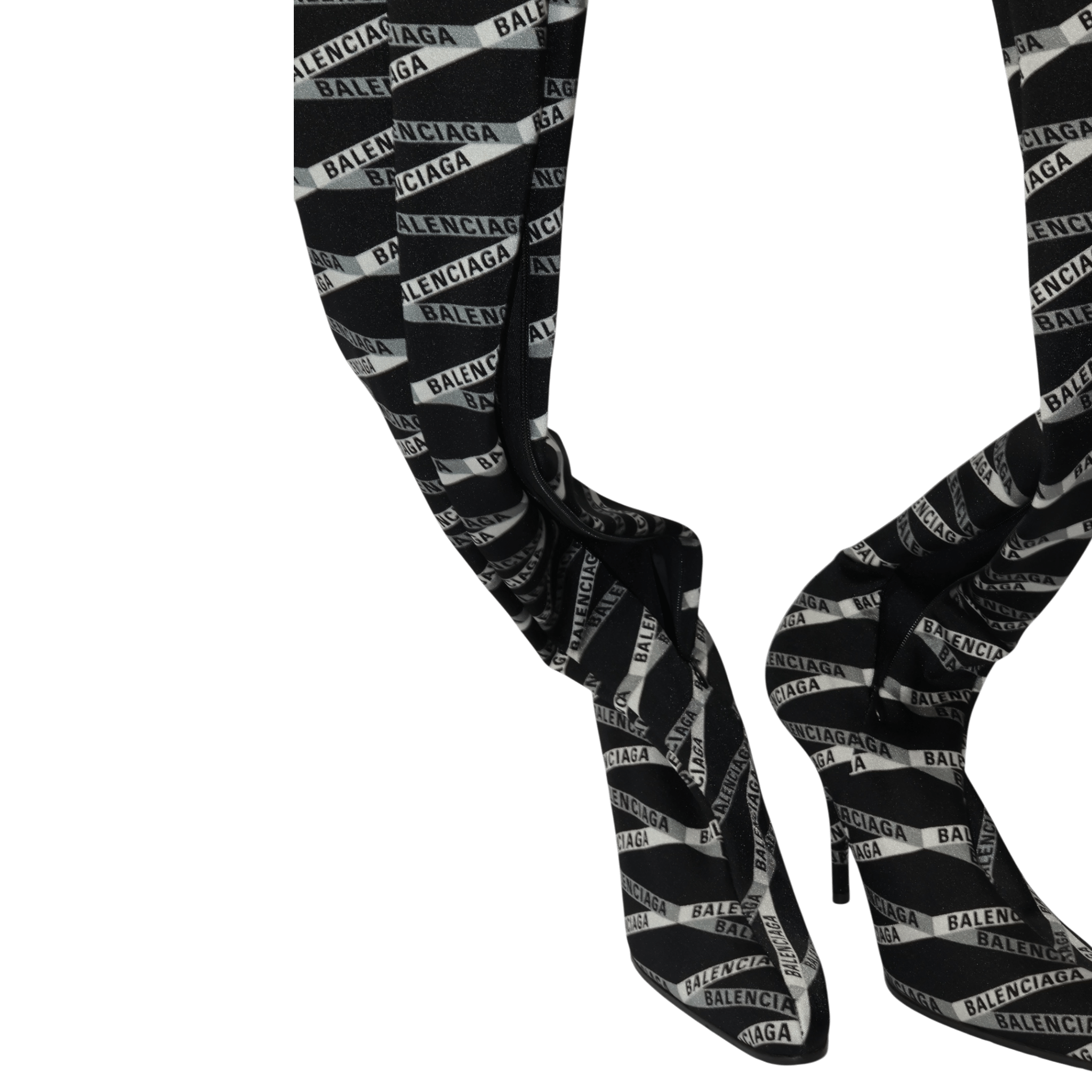 [Campaign] Balenciaga Monograme Bonded Spandex Pantashoes (EU36/F36) - Brand New w/ Tags - Balenciaga - from the ss17 to aw21 archives