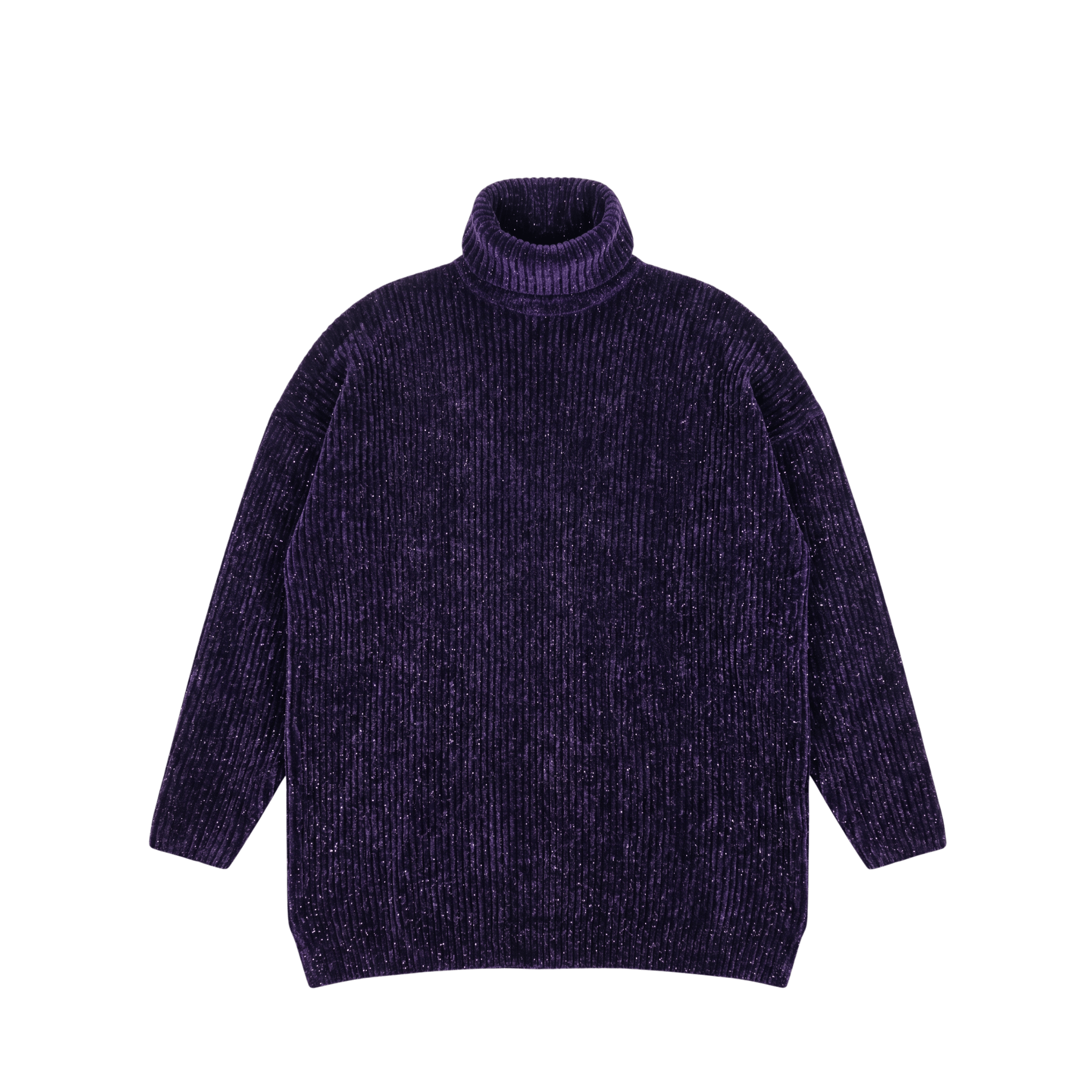 [Campaign] Balenciaga Oversized Lurex Turtle Neck Knit (L) - Brand New w/ Tags - Balenciaga - from the ss17 to aw21 archives