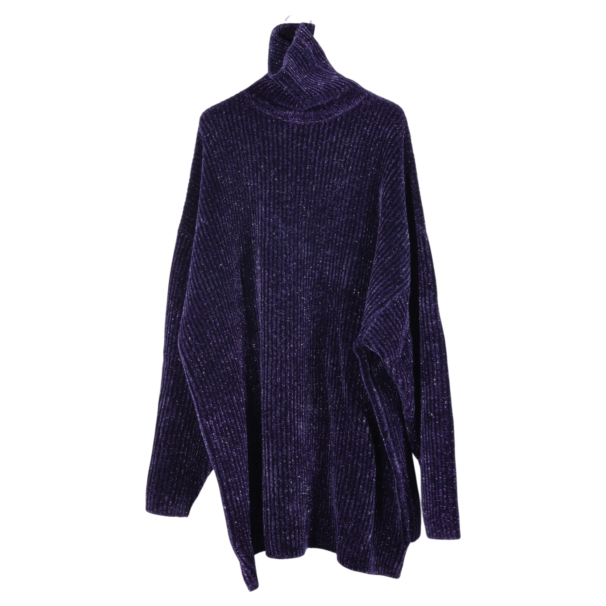 [Campaign] Balenciaga Oversized Lurex Turtle Neck Knit (L) - Brand New w/ Tags - Balenciaga - from the ss17 to aw21 archives