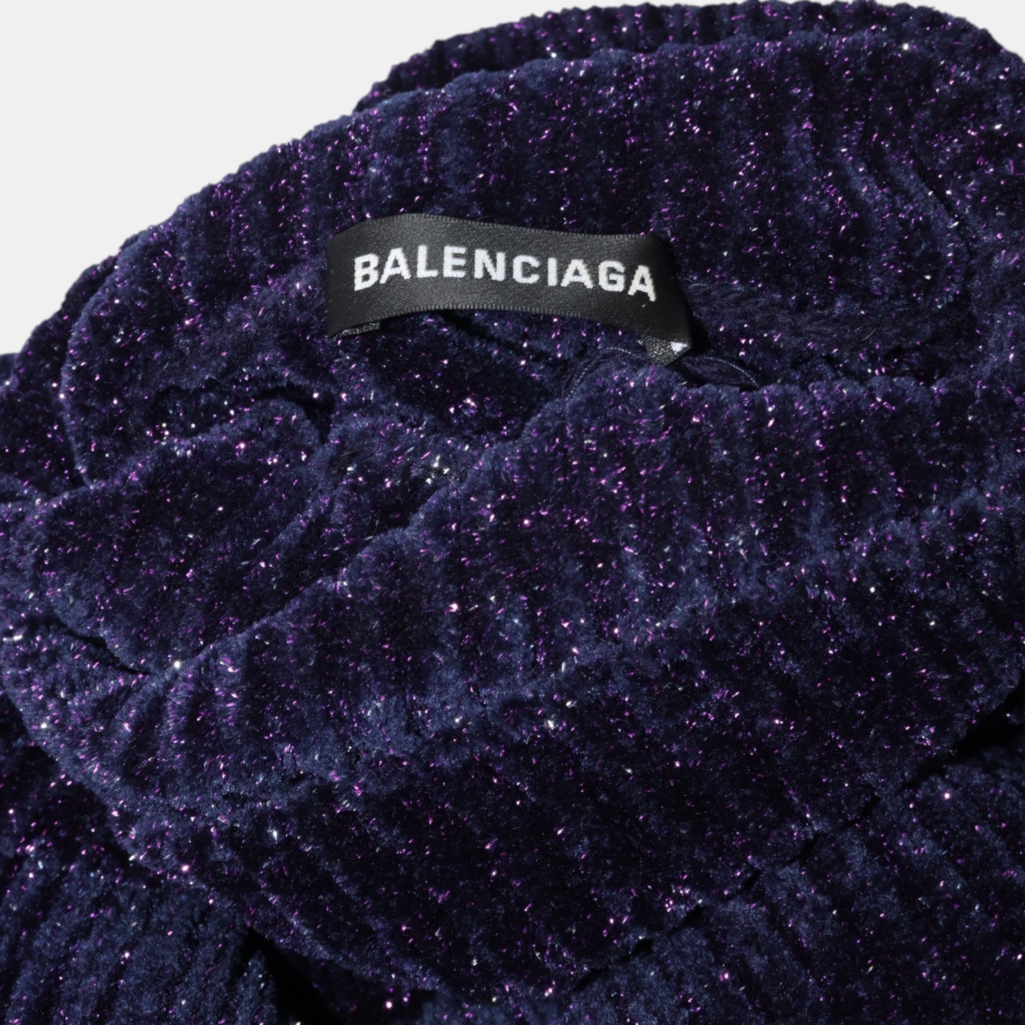 [Campaign] Balenciaga Oversized Lurex Turtle Neck Knit (L) - Brand New w/ Tags - Balenciaga - from the ss17 to aw21 archives