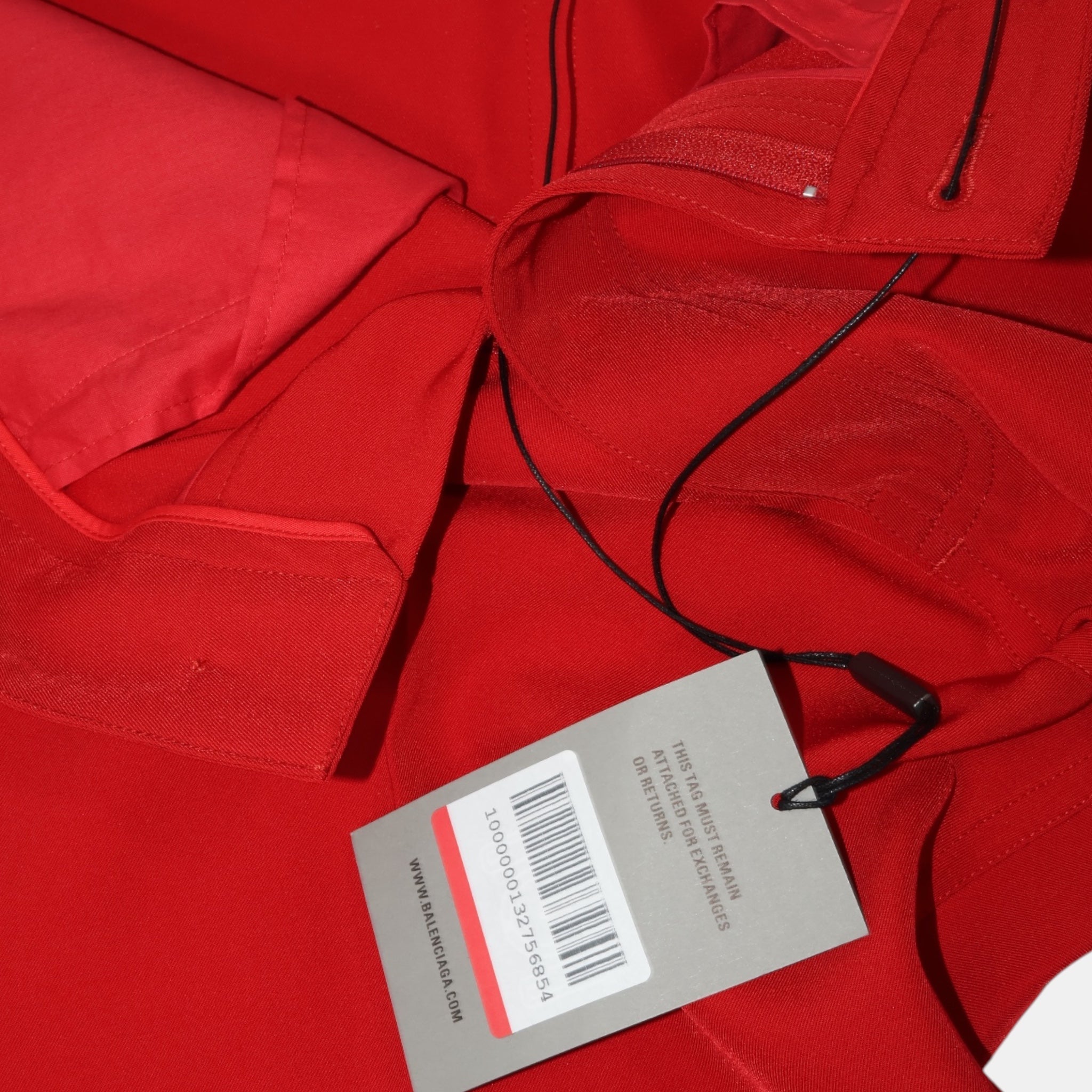 [Runway] Balenciaga Neo Tailoring Red Suit (F34 + F38) - Brand New w/ Tags - Balenciaga - from the ss17 to aw21 archives