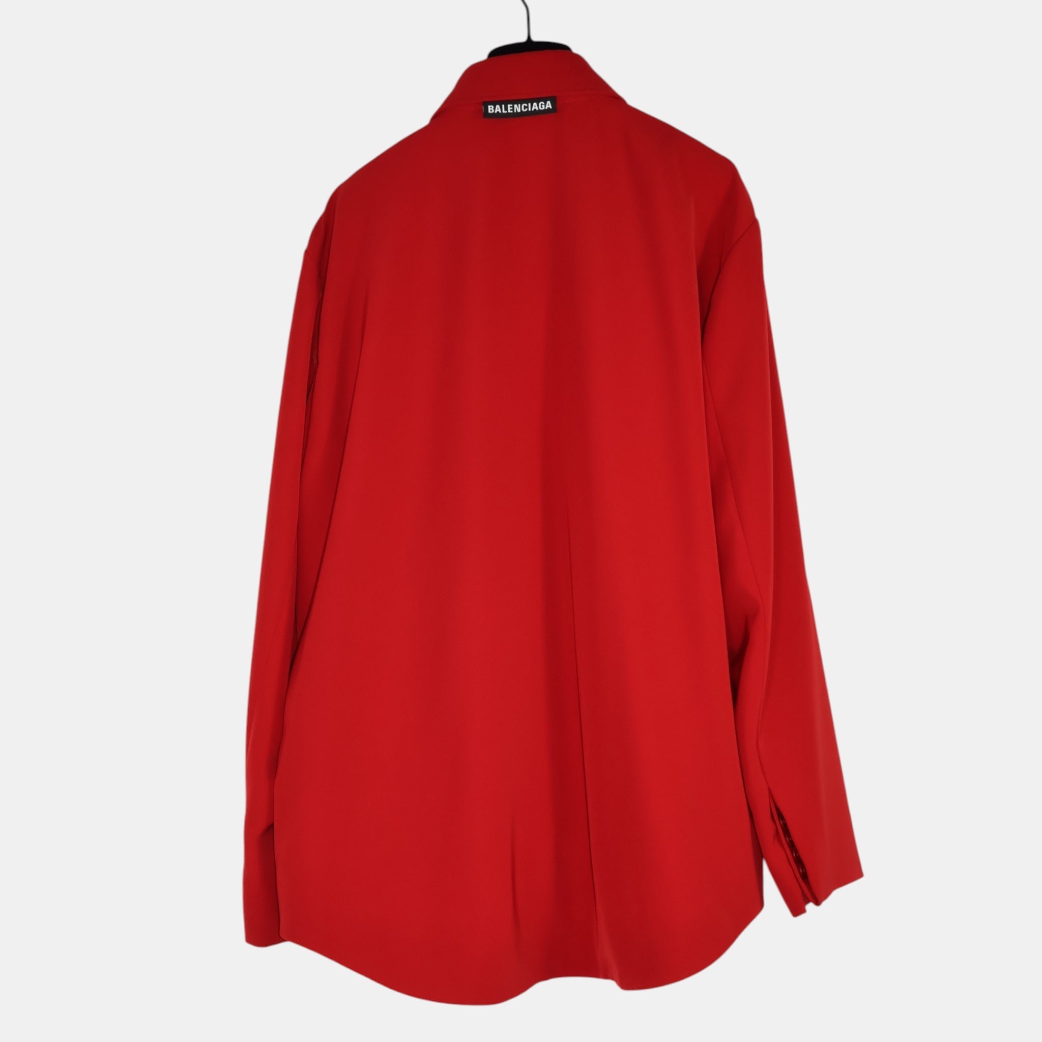 [Runway] Balenciaga Neo Tailoring Red Suit (F34 + F38) - Brand New w/ Tags - Balenciaga - from the ss17 to aw21 archives