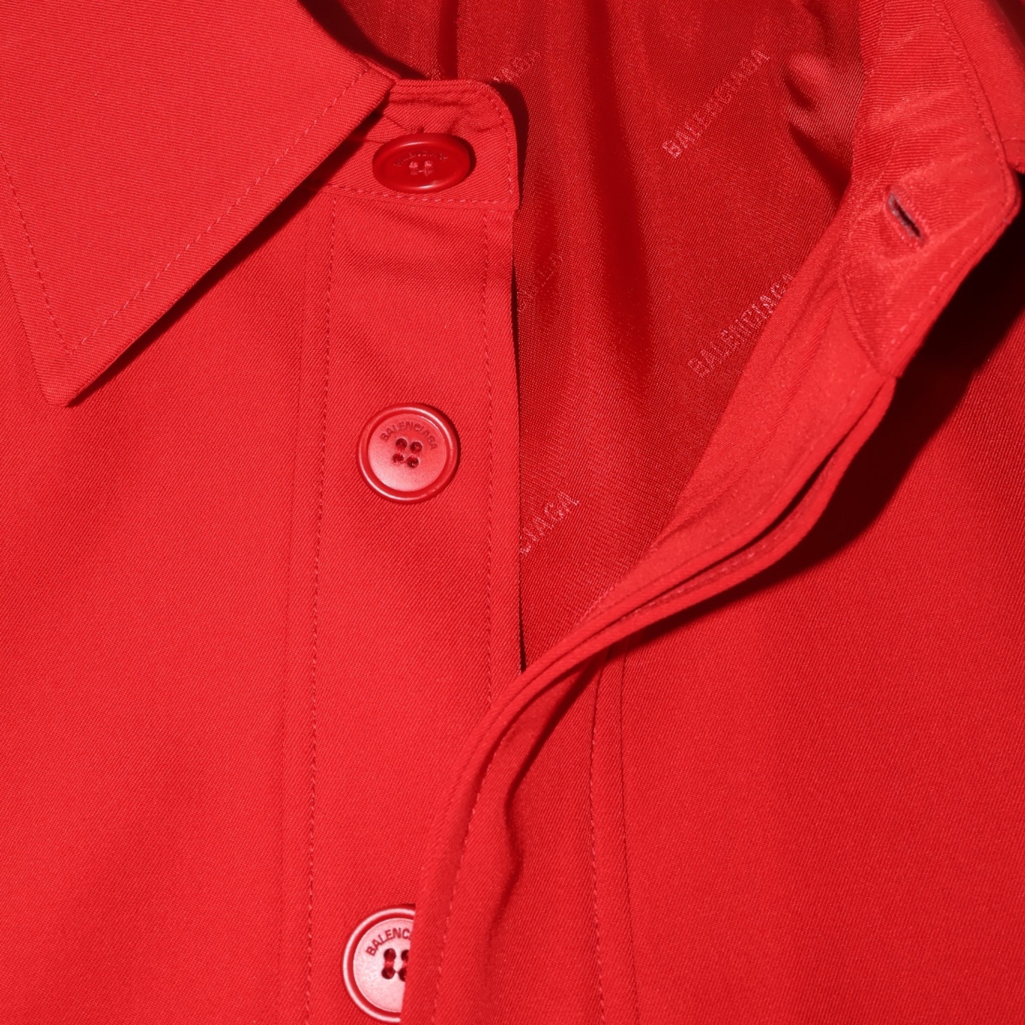 [Runway] Balenciaga Neo Tailoring Red Suit (F34 + F38) - Brand New w/ Tags - Balenciaga - from the ss17 to aw21 archives
