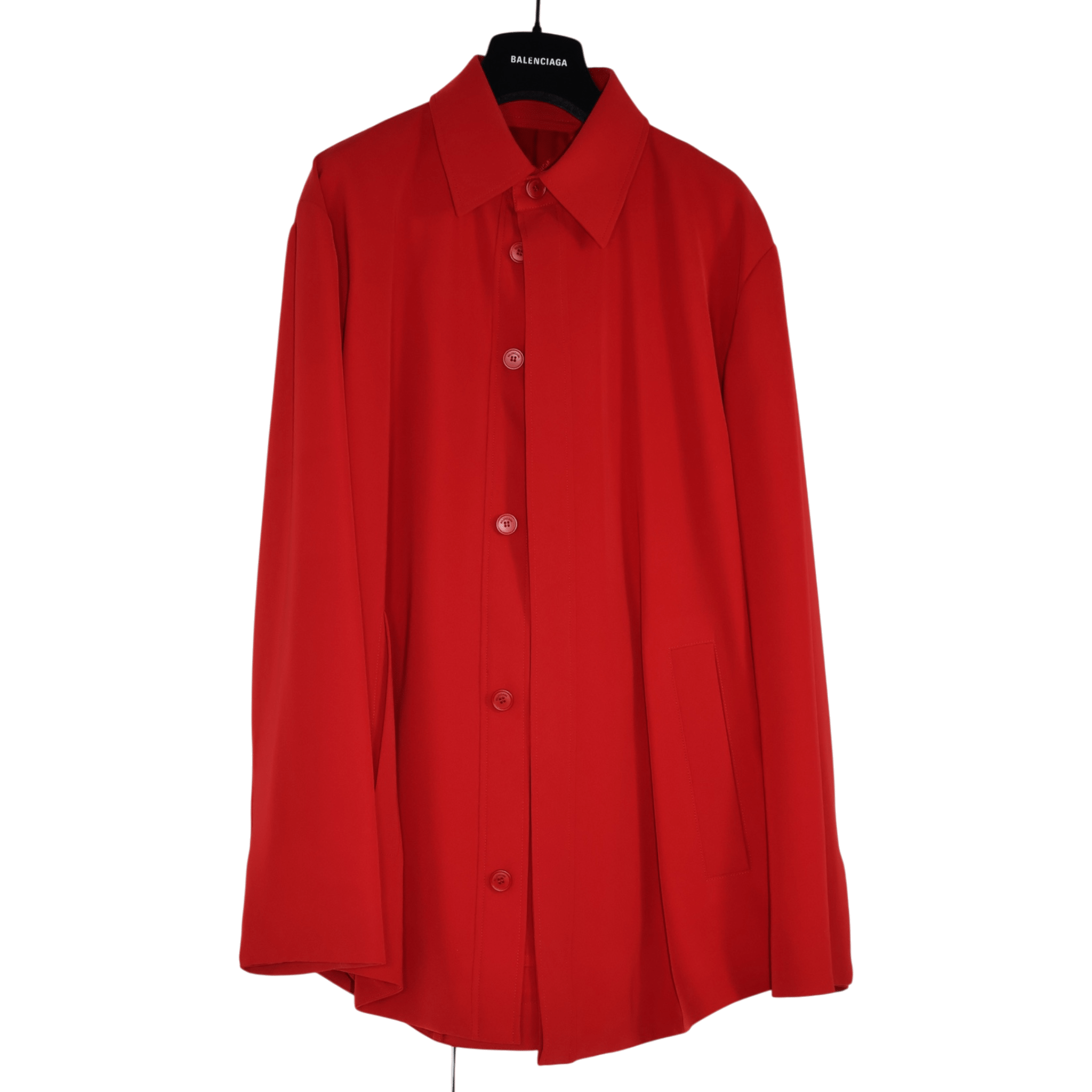 [Runway] Balenciaga Neo Tailoring Red Suit (F34 + F38) - Brand New w/ Tags - Balenciaga - from the ss17 to aw21 archives