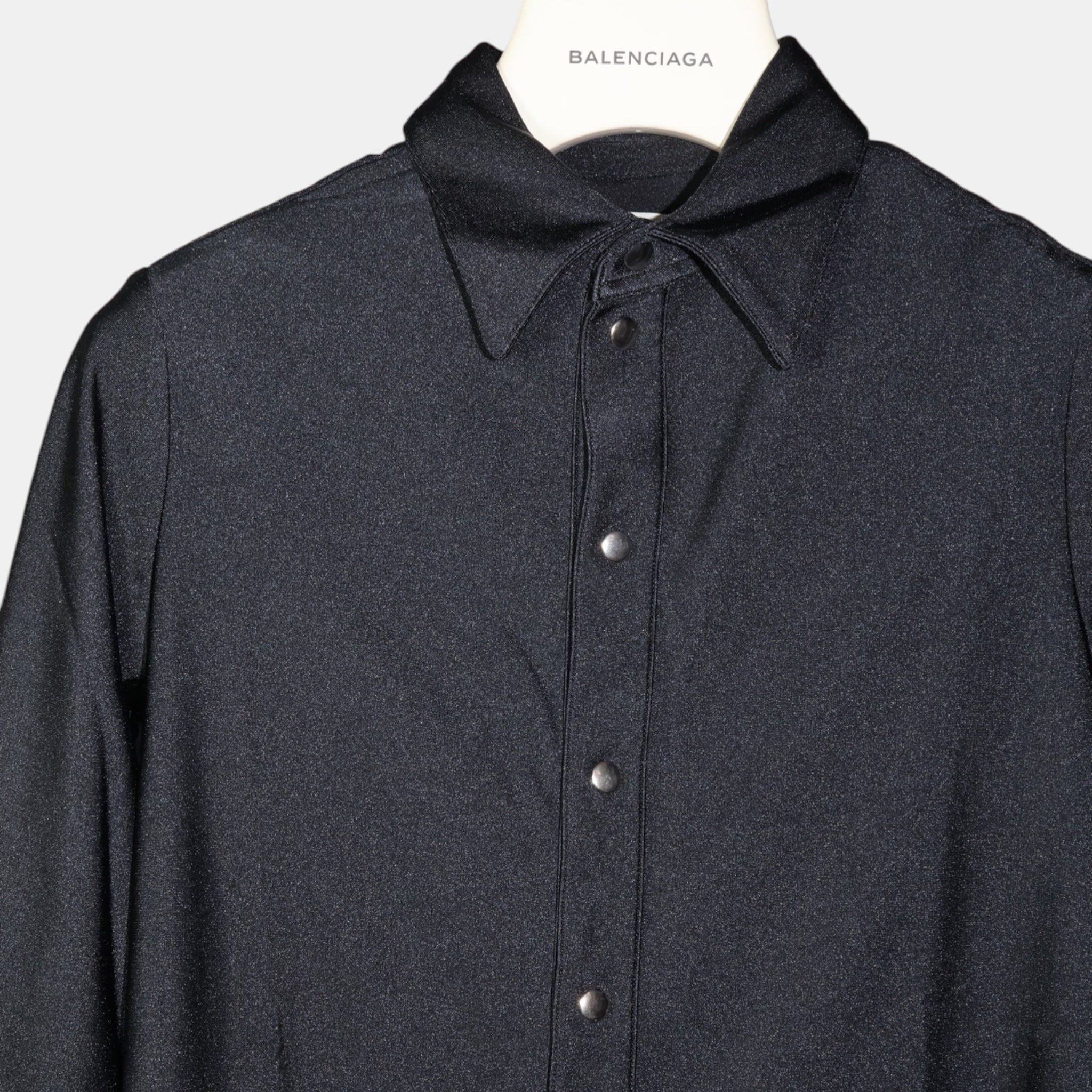 [Runway] Balenciaga Spandex Shrunk Shirt (XS) - Pristine - Balenciaga - from the ss17 to aw21 archives