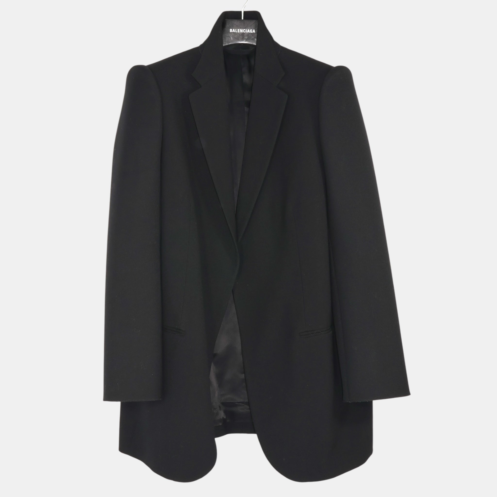 [Runway] Balenciaga Suspended Shoulder Tailored Jacket (F40) - Brand New w/ Tags - Balenciaga - from the ss17 to aw21 archives