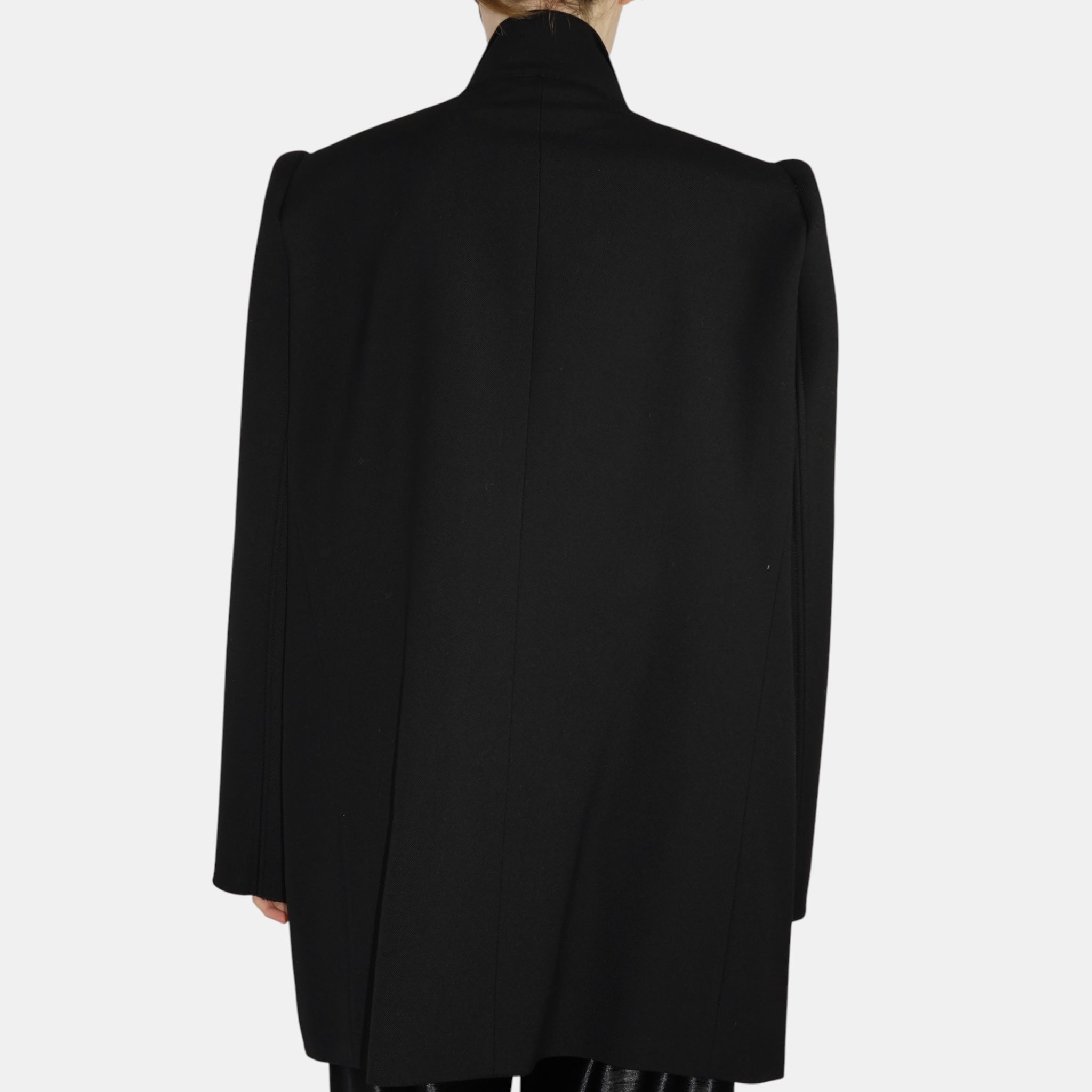 [Runway] Balenciaga Suspended Shoulder Tailored Jacket (F40) - Brand New w/ Tags - Balenciaga - from the ss17 to aw21 archives