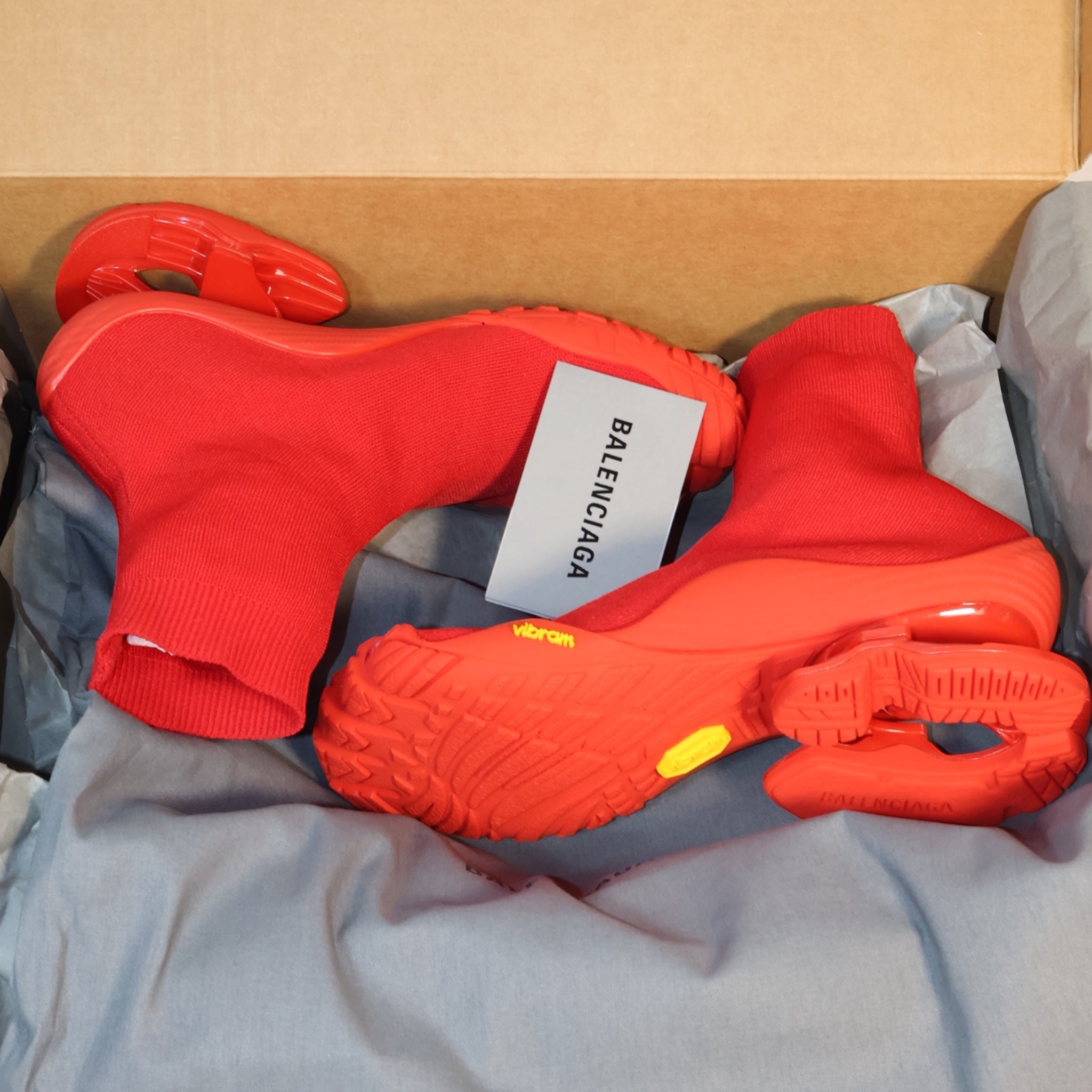 [Runway] Balenciaga x Vibram FiveFingers Speed Sneakers (EU37) - Brand New - Balenciaga - from the ss17 to aw21 archives