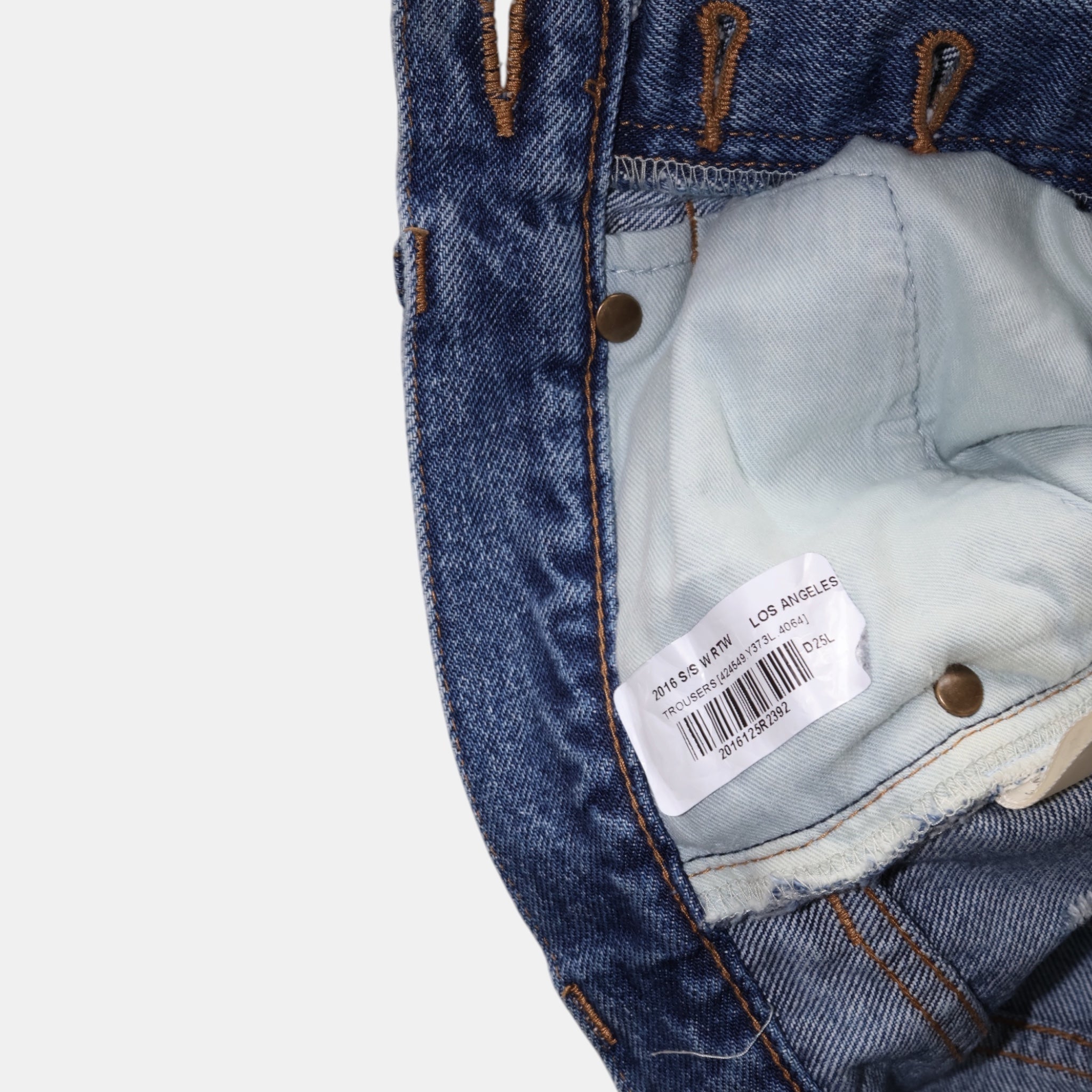 Saint Laurent SS16 Boyfriend Distressed Jeans Hedi Slimane (F36) - Excellent - Saint Laurent - from the ss17 to aw21 archives